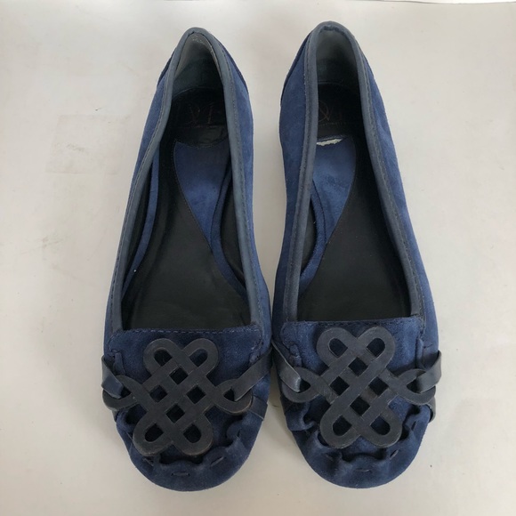 Diane Von Furstenberg Shoes - DIANE VON FURSTENBERG SUEDE FLATS 8.5